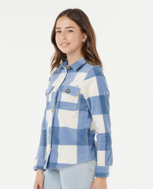 Neon Isles Fleece Long Sleeve Shirt