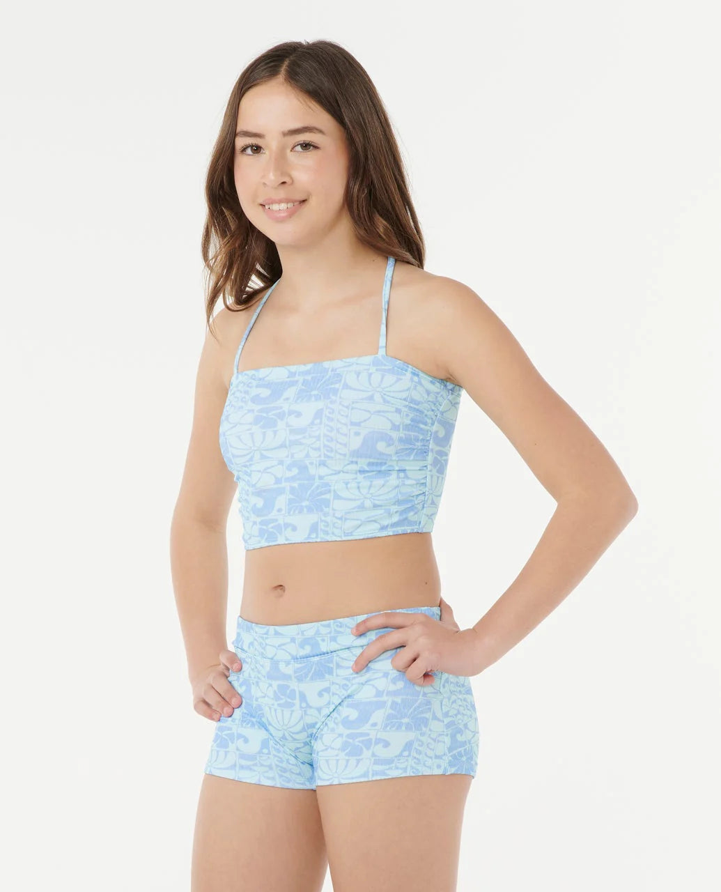 Artist Of The Search Oceanic Rib Tankini - Kids