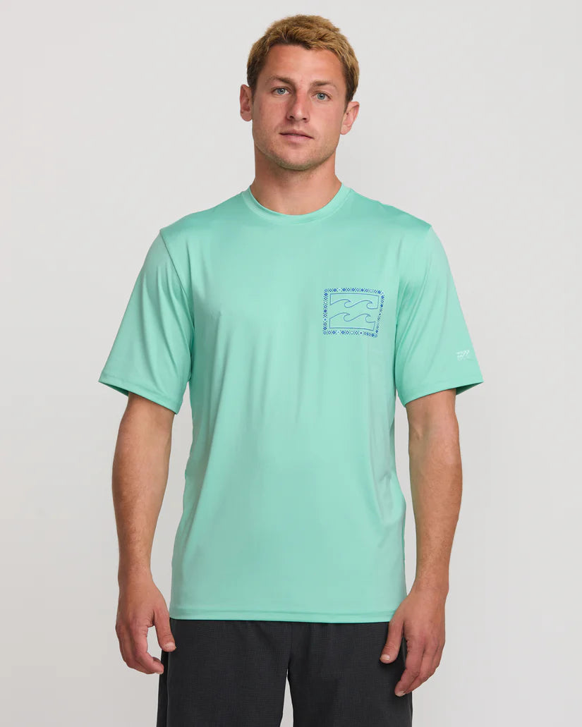Crayon Wave Loose Fit Short Sleeve Surf Tee
