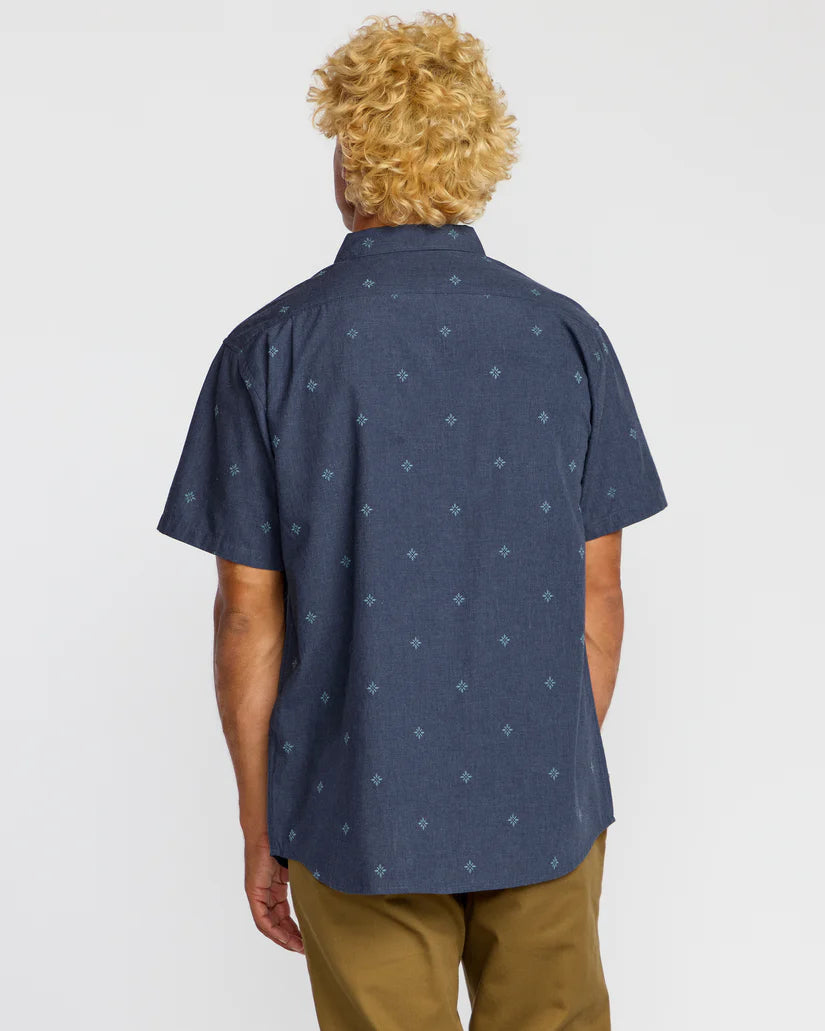 All Day Jacquard Short Sleeve Shirt