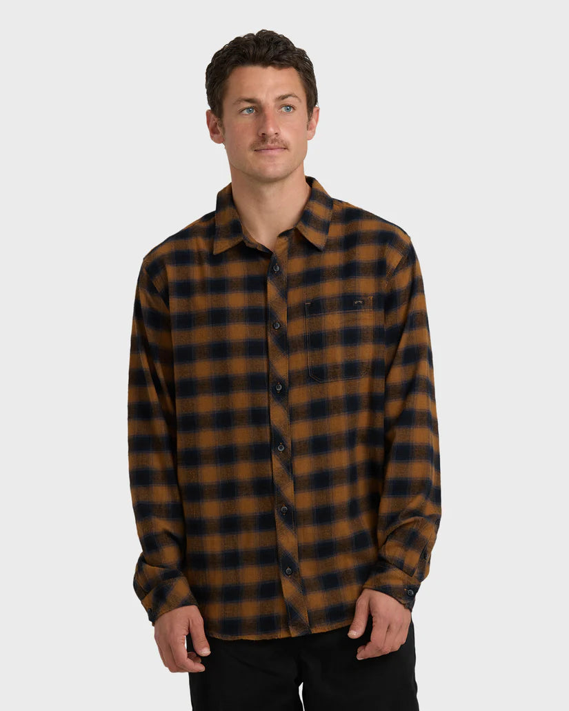Coastline Long Sleeve Flannel Shirt