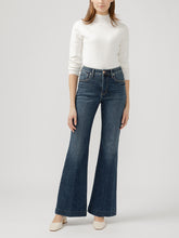 Load image into Gallery viewer, Silver Isbister High Rise Flare Luxe Stretch Jeans