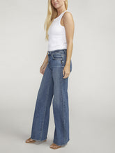 Load image into Gallery viewer, Silver Isbister High Rise Wide Leg Jeans