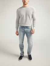 Load image into Gallery viewer, Silver Konrad Slim Fit Slim Leg Luxe Heritage Jeans
