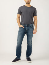 Load image into Gallery viewer, Silver Allan Slim Fit Straight Leg Jeans
