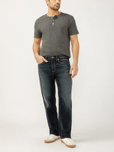 Load image into Gallery viewer, Silver Gordie Relaxed Fit Straight Leg Luxe Heritage Jeans
