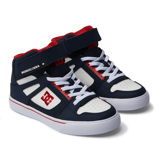 DC Pure Hightop EV Kids Shoe