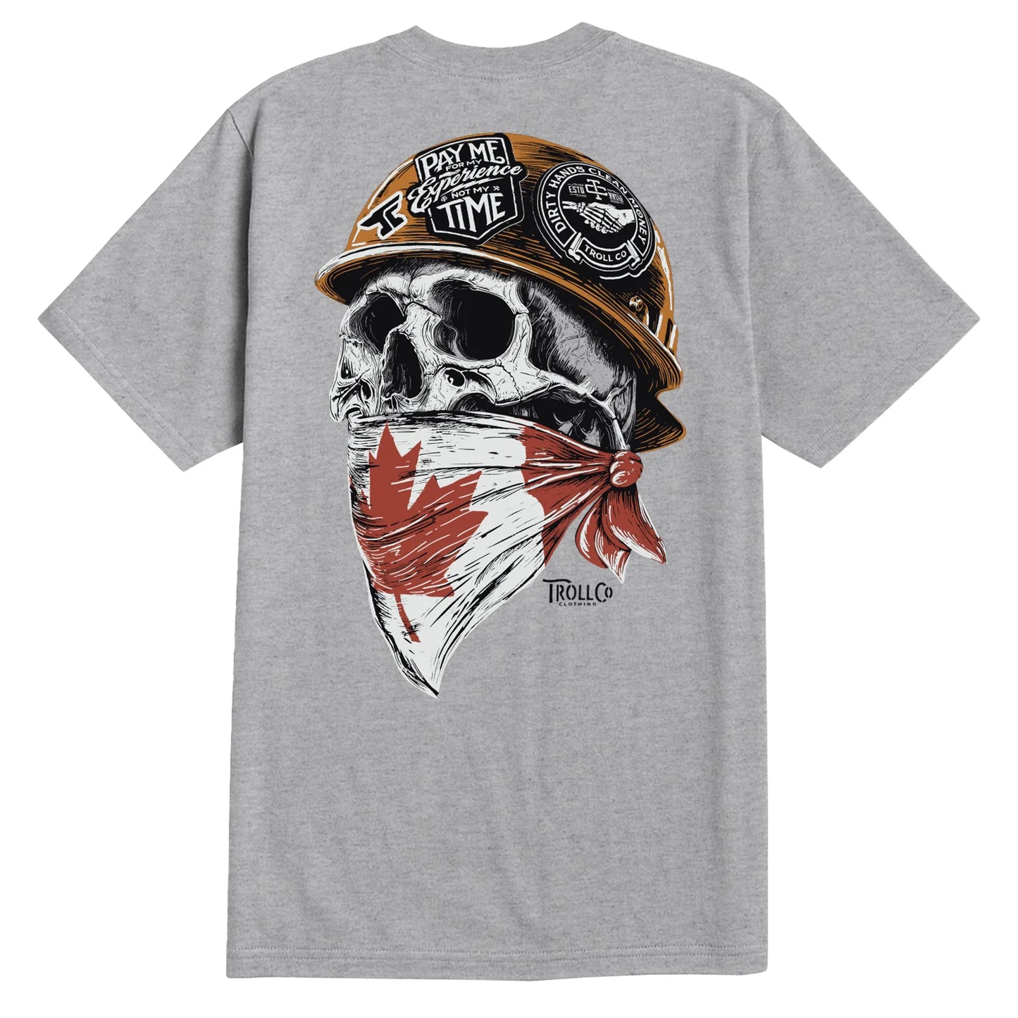 Troll Clothing Men's Headstrong Canada T-Shirt