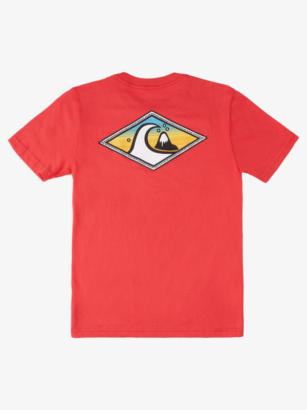 QUIKSILVER BOYB 8-16 INSIDE OUT S/S TEE