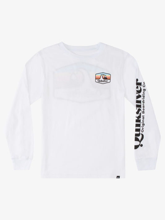 QUIKSILVER BOY 8-16 TOWN HALL L/S TEE