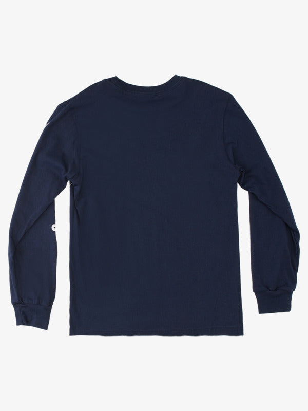 QUIKSILVER BOY 8-16 OMNI LOGO L/S TEE