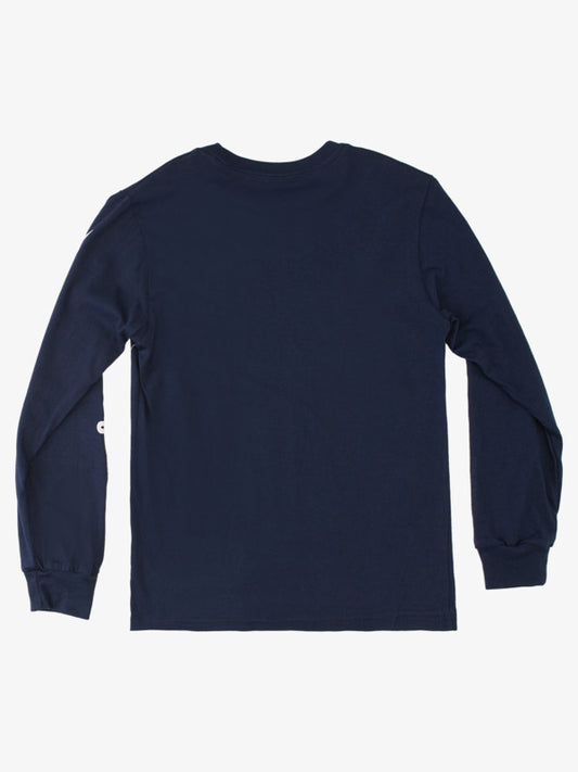 QUIKSILVER BOY 8-16 OMNI LOGO L/S TEE