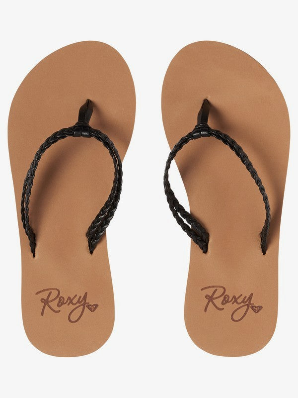 Roxy Girl's Costas Flip Flop Sandal : : Clothing, Shoes &  Accessories