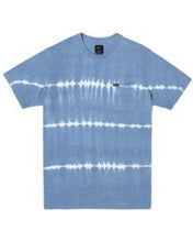 Load image into Gallery viewer, RVCA MANIC TIE-DYE STRIPE S/S TEE
