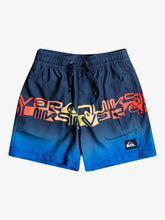 Load image into Gallery viewer, QUIKSILVER BOY 2-7 WORDBLOCK VOLLEY 12"