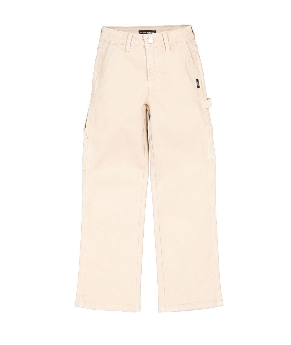 Silver Girls Cara Wide Leg Carpenter Pant 7-16