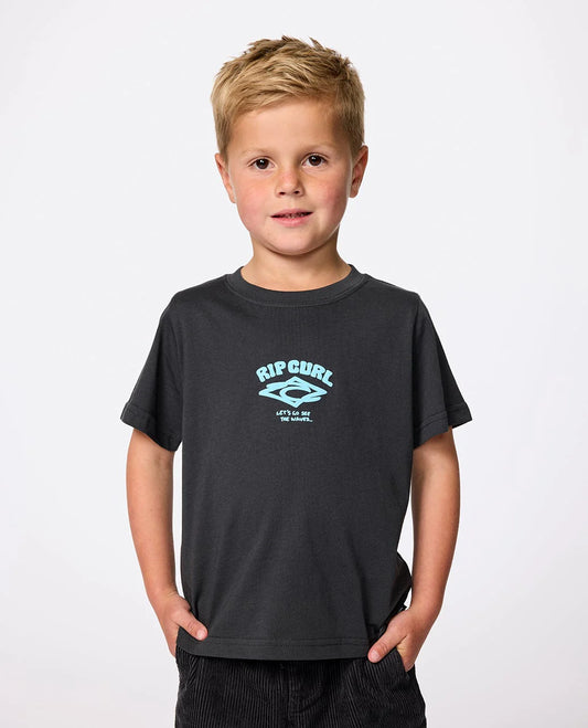 Wave Dayz Logo Tee - Kids