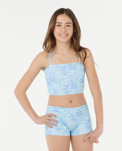 Artist Of The Search Oceanic Rib Tankini - Kids