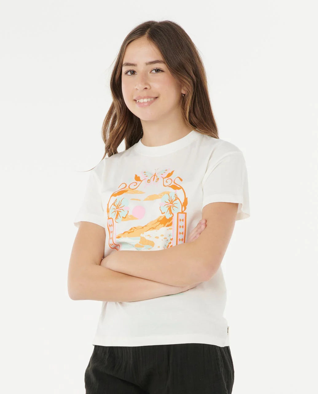 Sunset Skies Art Tee - Kids