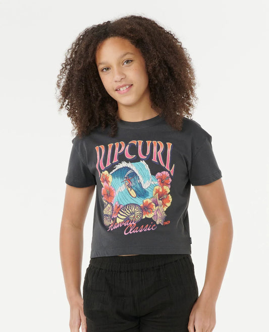 Ripcurl Hawaii Classic Crop Tee - Kids