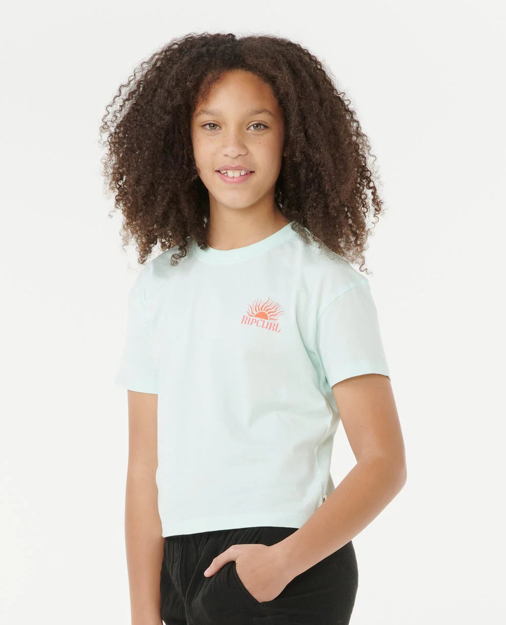 Sunrise Crop Tee - Kids