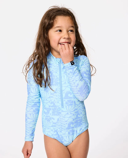 Artist Of The Search Oceanic Long Sleeve Surf Suit Swimsuit - Kids