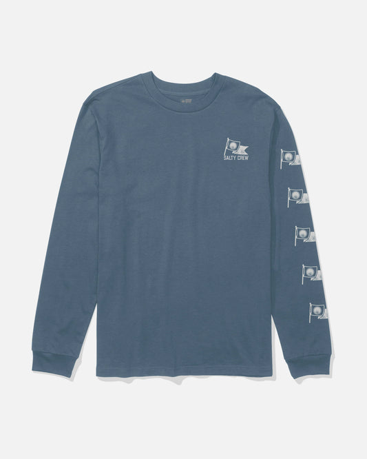 Salty Crew Flag Day Long Sleeve Tee