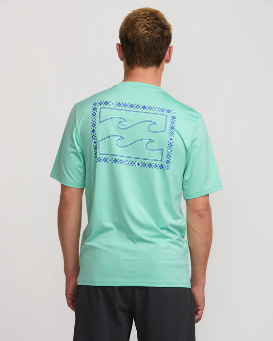 Crayon Wave Loose Fit Short Sleeve Surf Tee