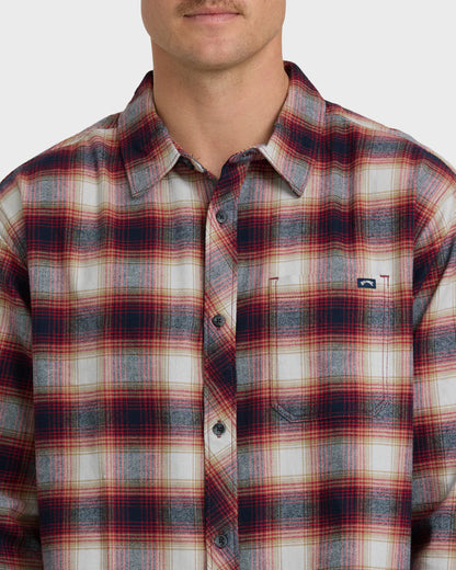 Coastline Long Sleeve Flannel Shirt