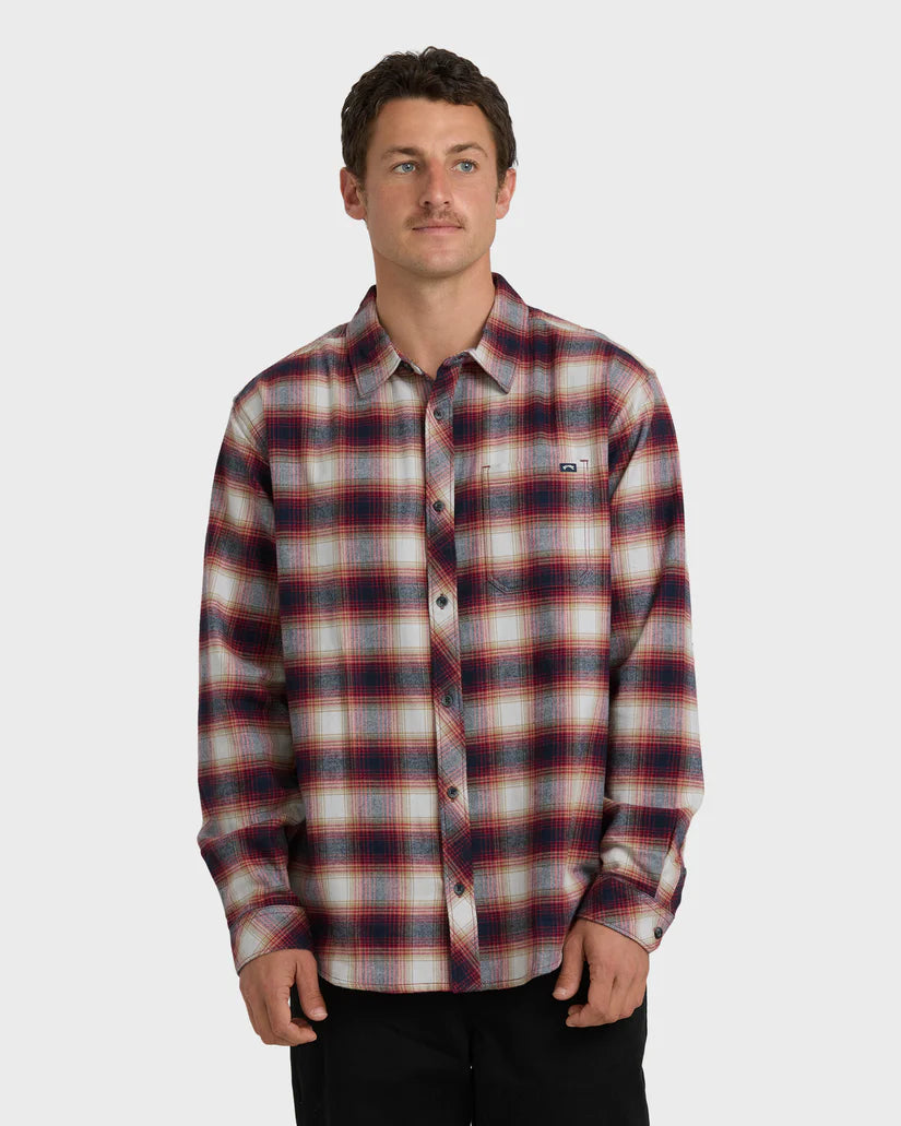 Coastline Long Sleeve Flannel Shirt