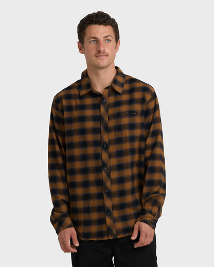 Coastline Long Sleeve Flannel Shirt