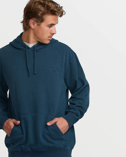 Wave Washed Pullover Sweatshirt