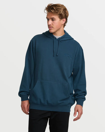 Wave Washed Pullover Sweatshirt