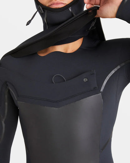 5/4mm Absolute Natural+ Upcycler Welded Chest Zip Hooded Wetsuit
