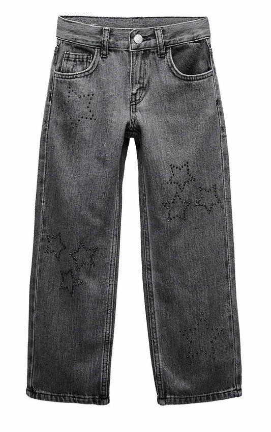 Silver Girls Cara Wide Leg High Rise 7-16