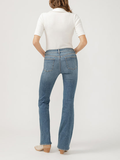 Silver Be Low Low Rise Flare Jeans