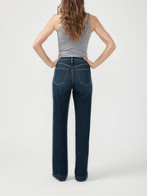 Load image into Gallery viewer, Silver Highly Desirable High Rise Trouser Leg Jeans
