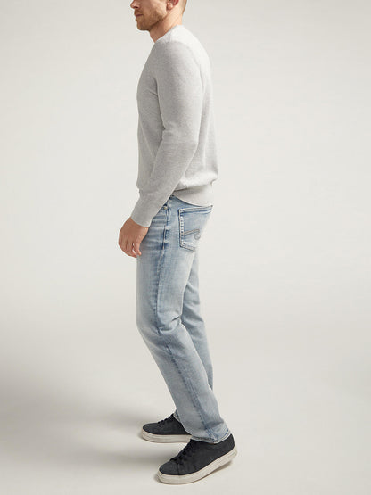 Silver Konrad Slim Fit Slim Leg Luxe Heritage Jeans