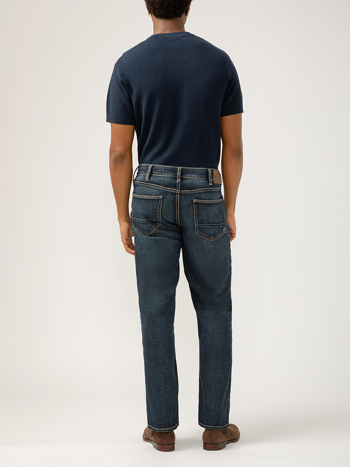 Silver Grayson Classic Fit Straight Leg Luxe Heritage Jeans