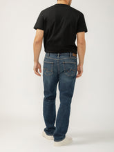 Load image into Gallery viewer, Silver Machray Classic Fit Slim Straight Leg Luxe Heritage Jeans
