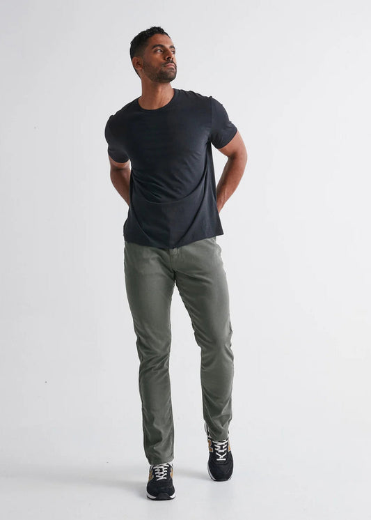 DU/ER No Sweat Relaxed Taper Gull