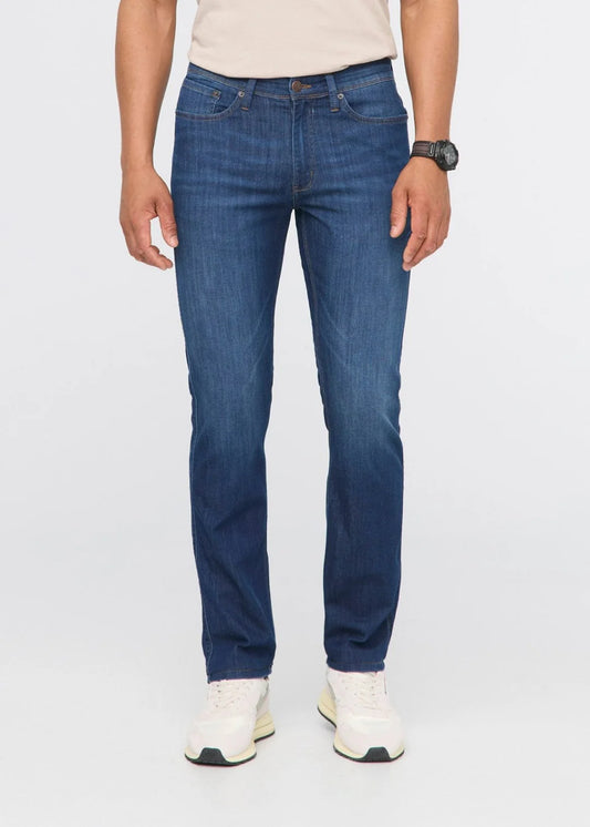 DU/ER Performance Denim Lite Slim Straight - Worn In Indigo