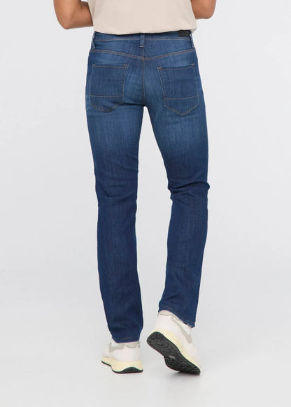 DU/ER Performance Denim Lite Slim Straight - Worn In Indigo