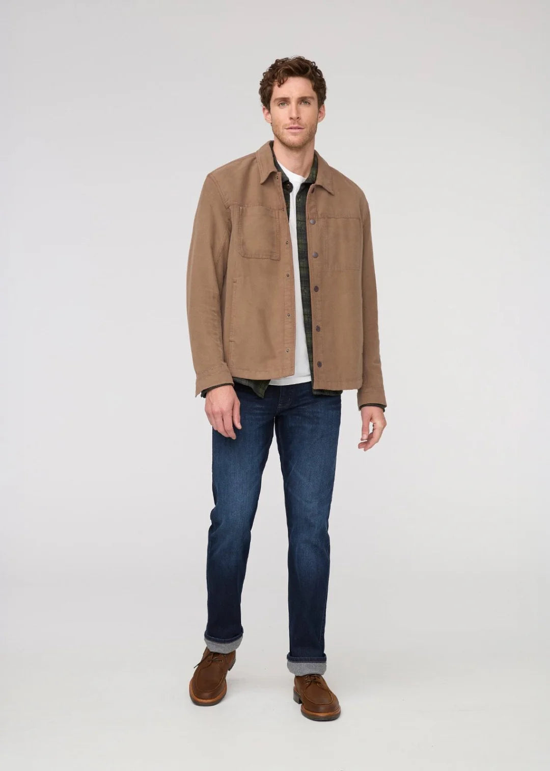 No Sweat Moleskin Jacket - Dark Walnut