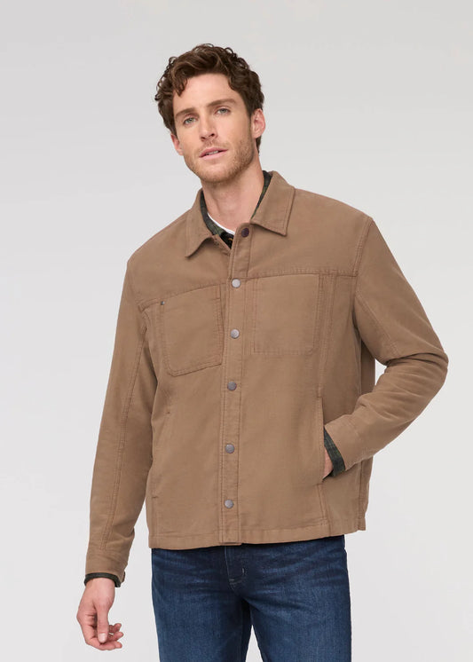 No Sweat Moleskin Jacket - Dark Walnut