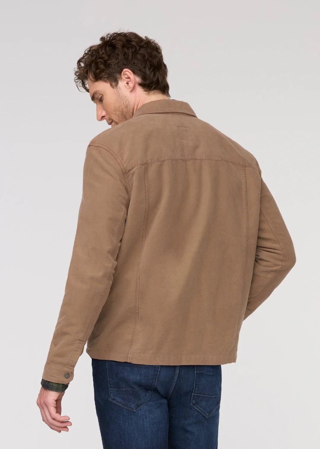 No Sweat Moleskin Jacket - Dark Walnut