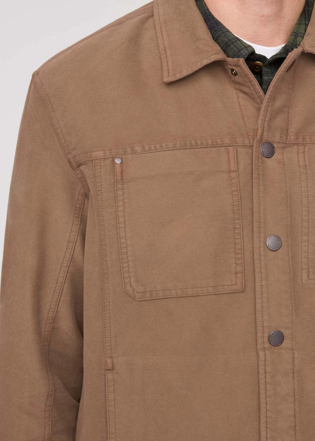 No Sweat Moleskin Jacket - Dark Walnut