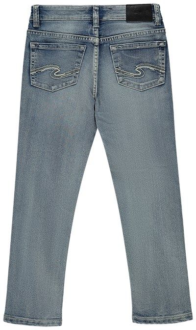 Silver Boy Nathan Skinny Fit Jean 4-7