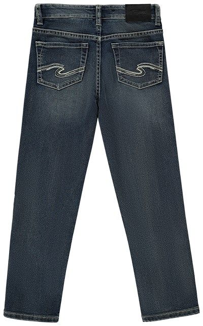 Silver Boy Nathan Skinny Fit Jean 4-7