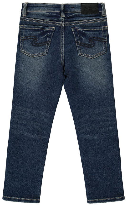 Silver Boy Nathan Skinny Fit Jean 4-7